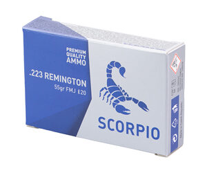 SCORPIO AMMO 223REM 55GR FMJ 20/1000 — view 3
