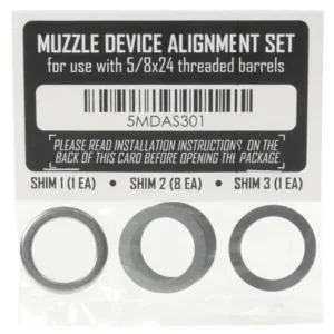 DEAD AIR MUZZLE DEVICE SHIM KIT 7.62