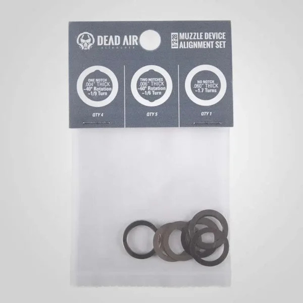 DEAD AIR MUZZLE DEVICE SHIM KIT 5.56 — view 1