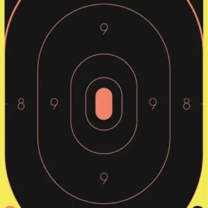 B/C TARGET SHOOT-N-C 12"x18" SILHOUETTE SO-5 5/PK ( 6 PER CASE )