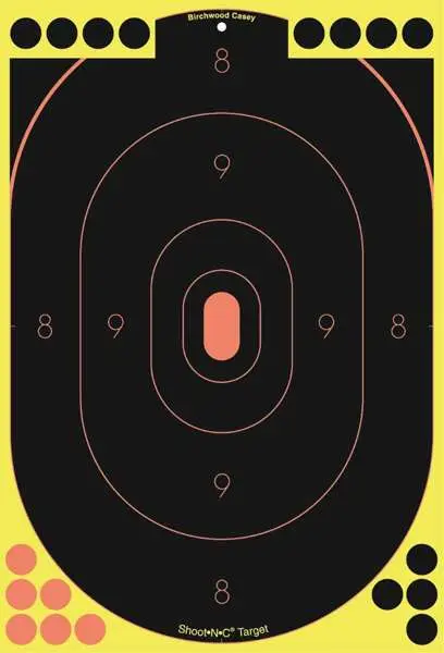 B/C TARGET SHOOT-N-C 12"x18" SILHOUETTE SO-5 5/PK ( 6 PER CASE ) — view 1