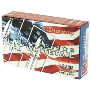 HORNADY AMERICAN WHITETAIL AMO 12GA 2.75 IN 1OZ RIFLED SLUG 5RD (20 BOX CASE) — view 2