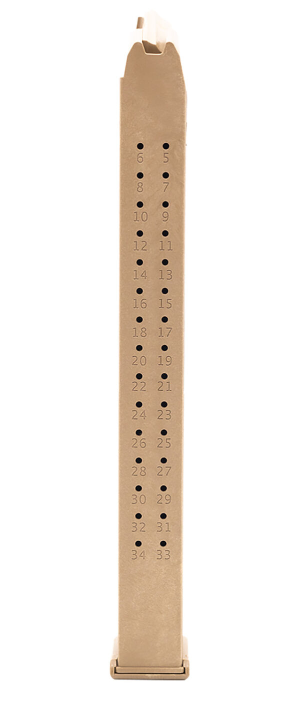 Toolman Tactical, Inc GL35C Glock  35rd 9mm Luger Flat Dark Earth Polymer — view 1