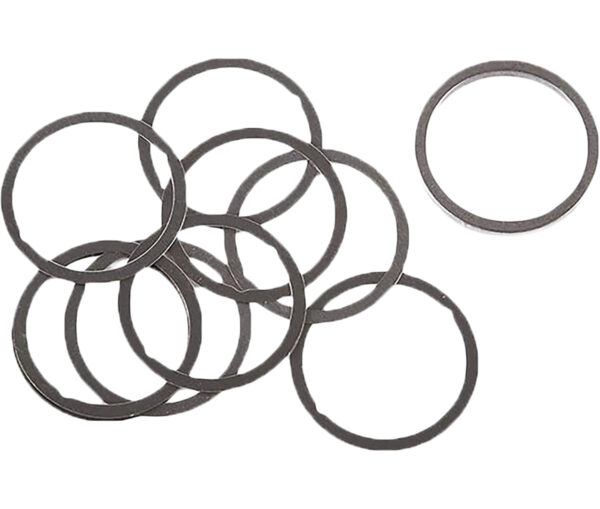 Dead Air DA002 Shim Kit  5/8"-24 tpi 3 Different Shim Thicknesses Included (.004", .006", .060") — view 1