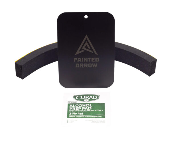 Painted Arrow APP001 Mag-Pro Smart Phone Mount Black Includes Phone Plate Stabilizer Dampener Alchohol Prep Pad — view 1