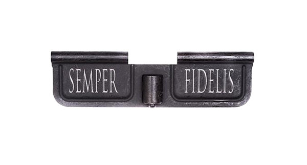 Spikes SED7008 Ejection Port Door Semper Fidelis AR-15 Black Phosphate Steel — view 1