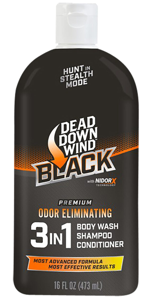 Dead Down Wind 127160 Black Premium 3-in-1 Combo Odor Eliminator 16 oz Squeeze Bottle — view 1