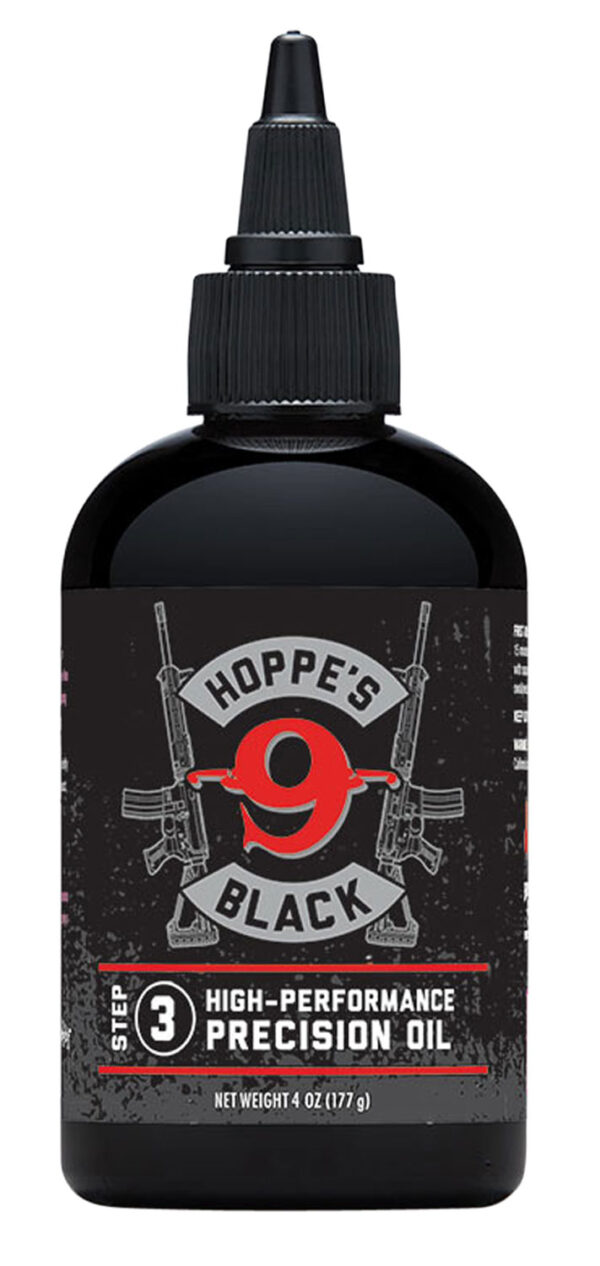 Hoppe's HBL4 Black Precision Oil Lubricates Prevents Rust & Corrosion  4 oz. Squeeze Bottle — view 1