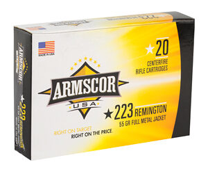 ARMSCOR 223REM 55GR FMJ 20/1000 — view 2