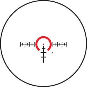 BURRIS SCOPE RT6 1-6X24 30MM - ILLUM BALLISTIC AR MATTE — view 3