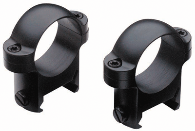 BURRIS ZEE RINGS 1" MEDIUM - STEEL GLOSS — view 1