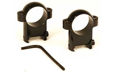 BURRIS HIGH 1" ZEE RINGS BLK — view 1