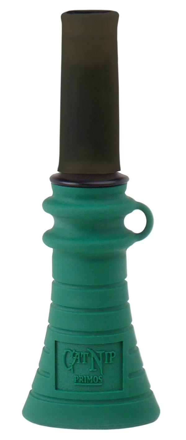 Primos 355 Randy Anderson Catnip Open Call Bobcats/Fawn/Rabbit Sounds Attracts Predators Green Rubber — view 1