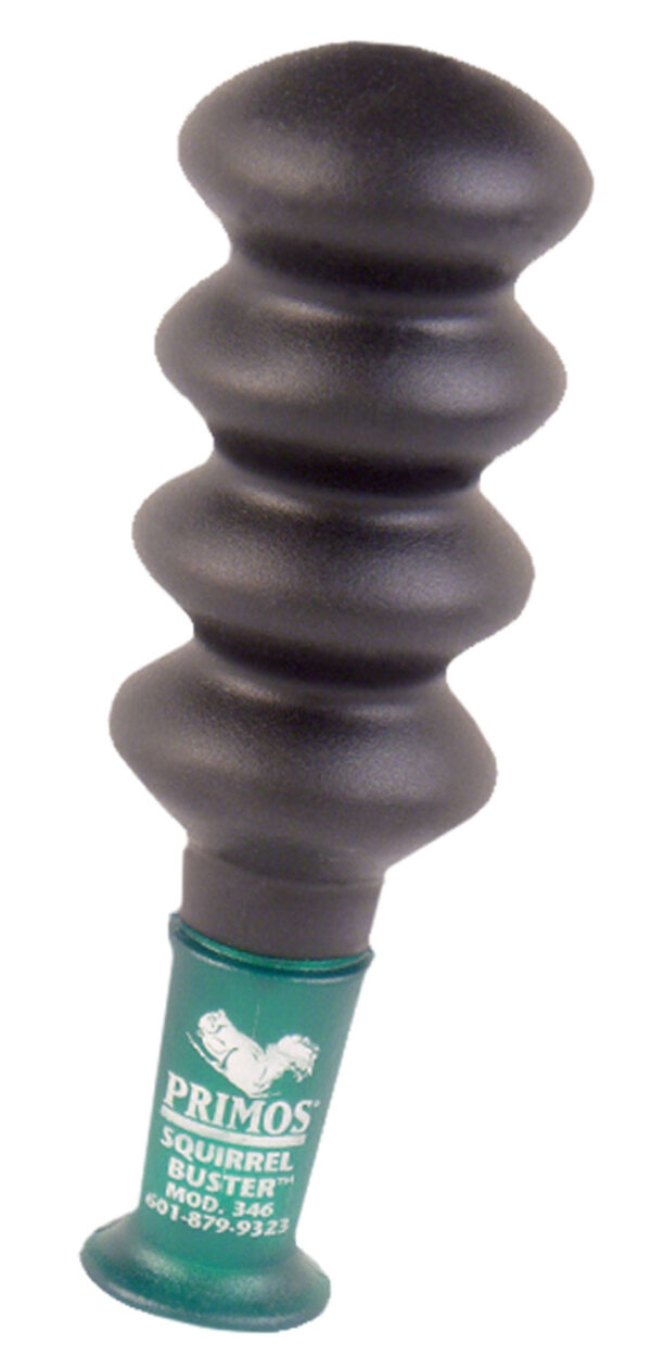 Primos 373 Squirrel Buster  Grunter Call Fox/Grey/Young Squirrel Sounds Attracts Squirrels Black Rubber — view 1