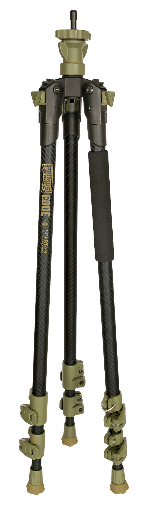 Primos 65832 Edge  Dark Earth Carbon Fiber Legs, Spartan Precision Technology Magnetic Attachment System 31"-59" — view 1
