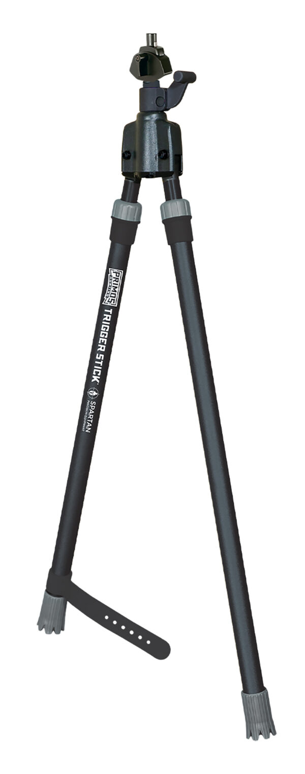 Primos 65829 Trigger Stick  Medium 21.50"-40", Black, Spartan Precision Magnetic Attachment System — view 1