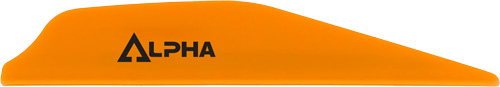 BOHNING ALPHA AR 1250 VANE - 2.8" NEON ORANGE 36PK — view 1