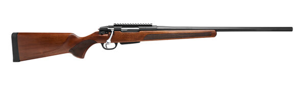 Stevens 19059 334 Bolt Action 270 Win 3+1 20" Matte Black Heavy Sporter Barrel, Matte Black Picatinny Rail Carbon Steel Receiver, Fixed Turkish Walnut Stock, Ambidextrous — view 1
