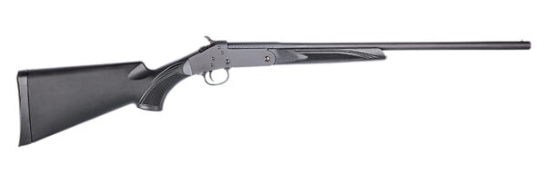 Stevens 19202 301  Compact 410 Gauge Break Open 3" 1rd 22" Matte Black Single Shot Barrel, Matte Black Carbon Steel Receiver, Fixed Matte Black Synthetic Stock, Ambidextrous — view 1