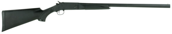 Stevens 22557 301  12 Gauge Break Open 3" 1rd 26" Matte Black Single Shot Barrel, Matte Black Carbon Steel Receiver, Fixed Matte Black Synthetic Stock, Ambidextrous — view 1