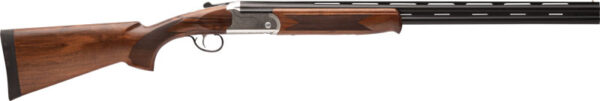 STEVENS 555E O/U 28GA 26" MC5 - 2 3/4" SILVER ENGAVED/WALNUT — view 1