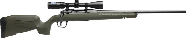 Savage Arms 32149 Axis 2 XP Combo Full Size 223 Rem 4+1 22" Black Sporter Barrel, Black Carbon Steel Receiver Drilled & Tapped, OD Green Fixed Synthetic Stock, Weaver 3-9x40mm Scope, Right Hand — view 1