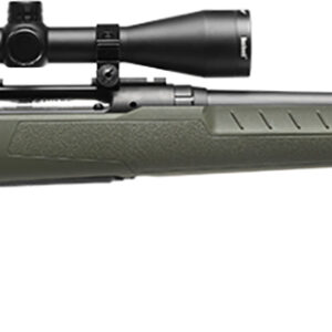 Savage Arms 32150 Axis 2 XP Combo Full Size 22-250 Rem 4+1 22" Black Sporter Barrel, Black Carbon Steel Receiver Drilled & Tapped, OD Green Fixed Synthetic Stock, Weaver 3-9x40mm Scope, Right Hand