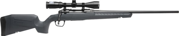 Savage Arms 32179 Axis 2 XP Combo Full Size 25-06 Rem 4+1 22" Black Sporter Barrel, Black Carbon Steel Receiver Drilled & Tapped, Gray Fixed Synthetic Stock, Weaver 3-9x40mm Scope, Right Hand — view 1