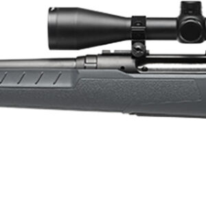 Savage Arms 32210 Axis 2 XP Combo 350 Legend 4+1 18" Black Sporter Barrel, Black Drilled & Tapped Steel Receiver, Fixed Gray Synthetic Stock, Left Hand, Boresighted 3-9x40