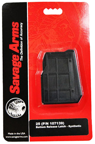 Savage Arms 55222 25  4rd 22 Hornet Black Polymer — view 1