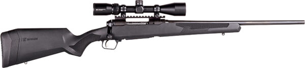 Savage Arms 57301 110 Apex Hunter XP 204 Ruger 4+1 20", Matte Black Metal, Synthetic Stock, Vortex Crossfire II 3-9x40mm Scope — view 1