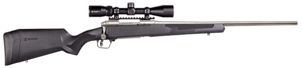 Savage Arms 57345 110 Apex Storm XP 7mm-08 Rem 4+1 20", Matte Stainless Metal, Synthetic Stock, Vortex Crossfire II 3-9x40mm Scope — view 1