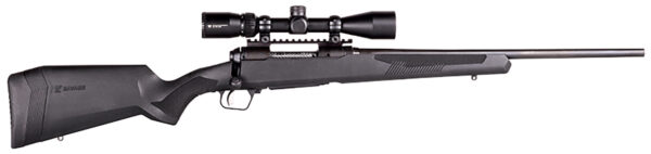 Savage Arms 57493 110 Apex Hunter XP 450 Bushmaster 3+1 22", Matte Black Metal, Synthetic Stock, Muzzle Brake, Vortex Crossfire II 3-9x40mm Scope — view 1