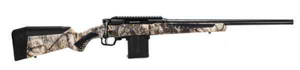 Savage Arms 57660 Impulse Predator Full Size 6.5 Creedmoor 10+1 20" Matte Black Threaded Barrel, Matte Black Aluminum Receiver w/Picatinny Rail, Mossy Oak Terra Gila Synthetic AccuStock, Ambidextrous — view 1