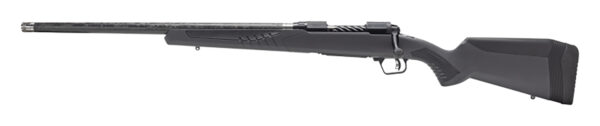 Savage Arms 57714 110 UltraLite 6.5 Creedmoor 4+1 22" Carbon Fiber Wrapped Barrel, Black Melonite Rec, Gray AccuStock with AccuFit, Left Hand — view 1