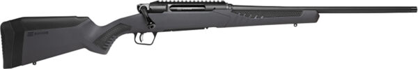 Savage Arms 57910 Impulse Driven Hunter 300 Win Mag 3+1 20" Matte Black Threaded Barrel, Matte Black Carbon Steel Receiver w/Picatinny Rail, Gray AccuStock Synthetic Stock, Ambidextrous — view 1