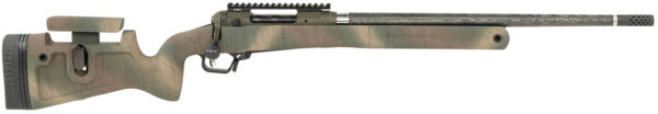Savage Arms 58156 110 Pro Pursuit 6.5 Creedmoor 3+1 20" Olive Dark Green Cerakote Earth-Tone Camo/Black Web Right Hand — view 1