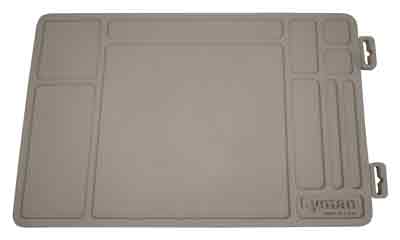 LYMAN PISTOL MAINTENANCE MAT - SYN RUBBER 15.75"X10" FLAT — view 1