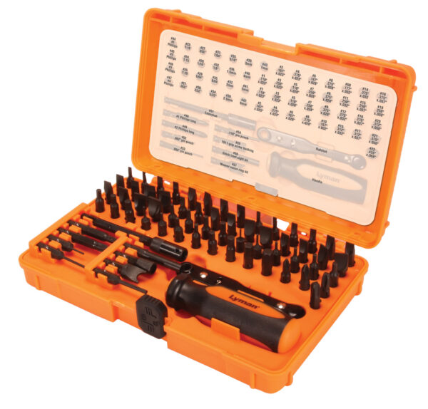 Lyman 7991361 Master Gunsmith Tool Kit Multiple Universal 68 Pieces — view 1