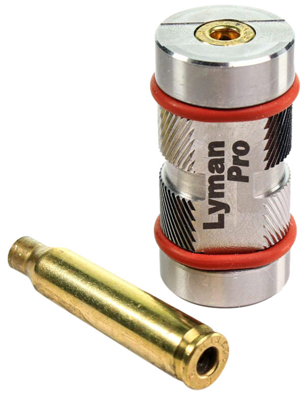 Lyman 7705100 Pro Headspace  Silver 223 Rem Stainless Steel — view 1