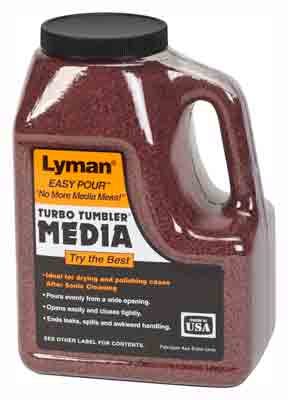 LYMAN TURBO POLISHING MEDIA - TREATED WALNUT SHELLS 3 LBS — view 1
