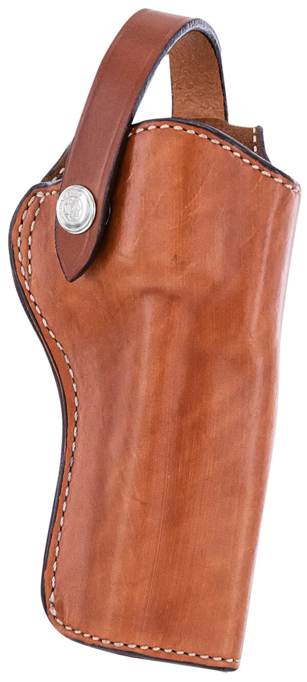 Bianchi 10045 1L Lawman Western OWB 01 Tan Leather Belt Loop Fits Colt New Frontier Fits Colt Peacemaker — view 1