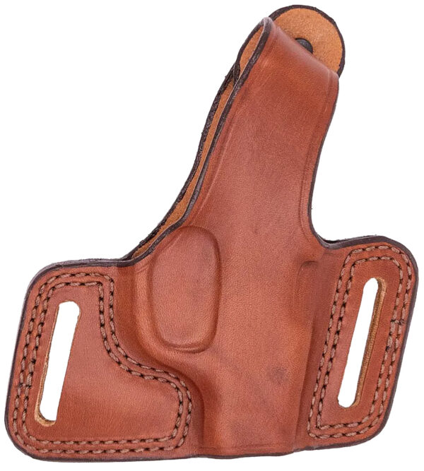 Bianchi 12839 Black Widow  OWB Size 02 Tan Leather Belt Slide Fits Ruger Security-Six Fits S&W K Frame 2-4" Right Hand — view 1