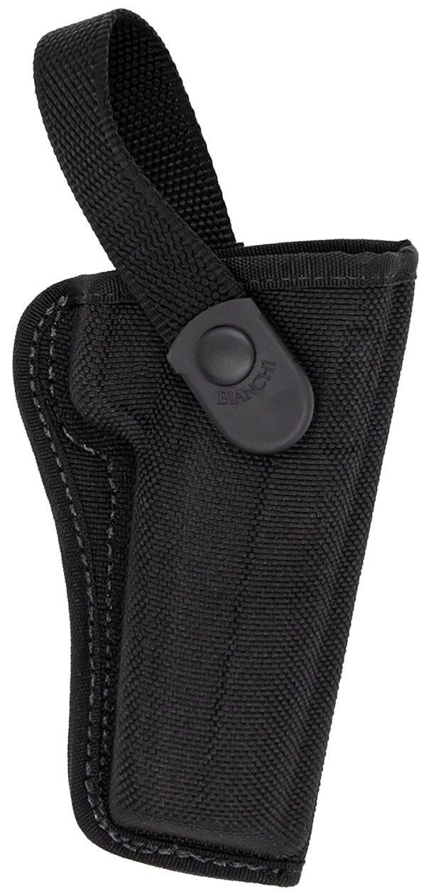 Bianchi 17684 7000 Sporting  OWB Size 04 Black Accumold Belt Slide Fits Ruger GP100/Colt King Cobra/4" Barrel Right Hand — view 1