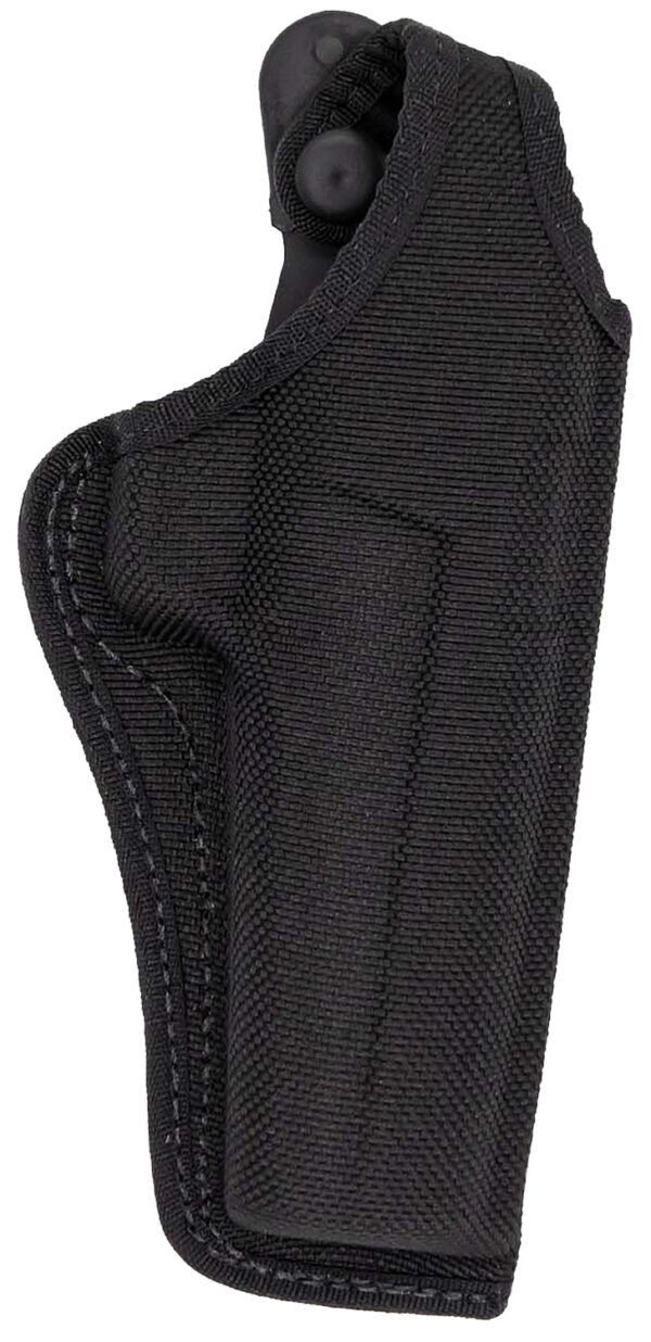 Bianchi 17721 7001 Thumbsnap  OWB Size 13 Black Accumold Belt Slide Compatible w/Glock 17/20/S&W M&P/Ruger P89 Right Hand — view 1