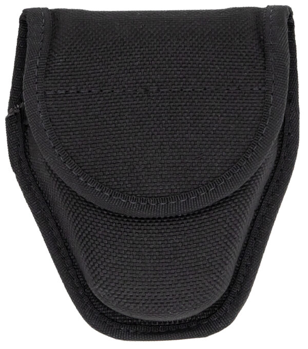 Bianchi 18772 7317 Double Handcuff Case Accumold Black Textured 2-2.25" Hook & Loop — view 1