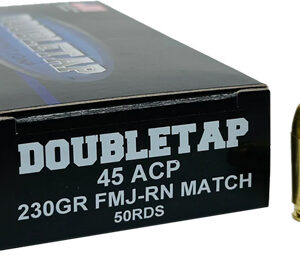DOUBLETAP 45ACP 230GR FMJ-RN - MATCH 50RD 20BX/CS