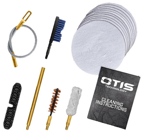Otis FG7019MM Patriot Cleaning Kit 9mm Pistol/15 Pieces Yellow Plastic Box Case — view 1