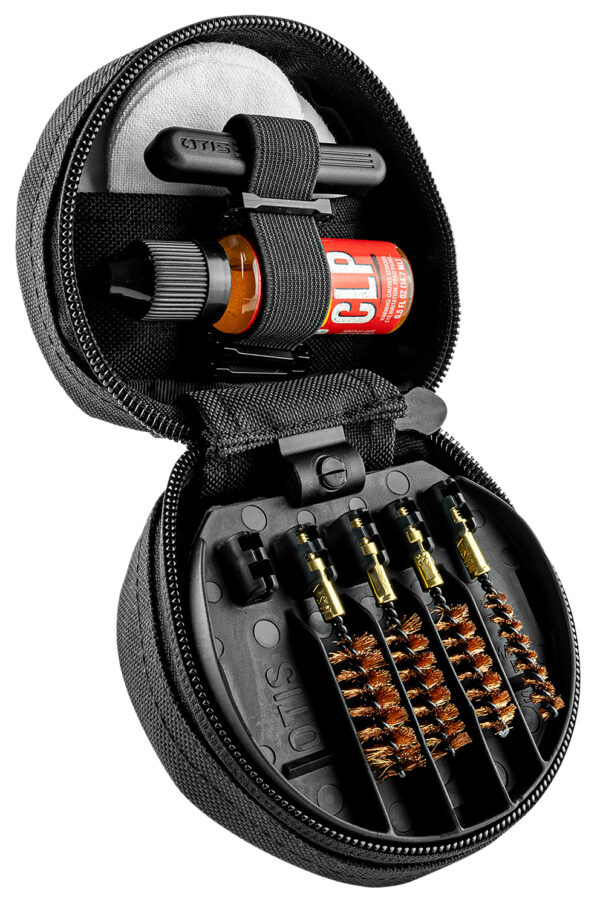 Otis FG610 Universal Cleaning System .22-.45 Cal Pistol Black Plastic Case — view 1