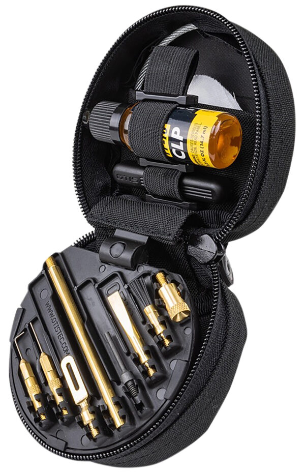 Otis FG645 Professional Cleaning System .22-.45 Cal Pistol/Black Compact Soft Pack Case — view 1